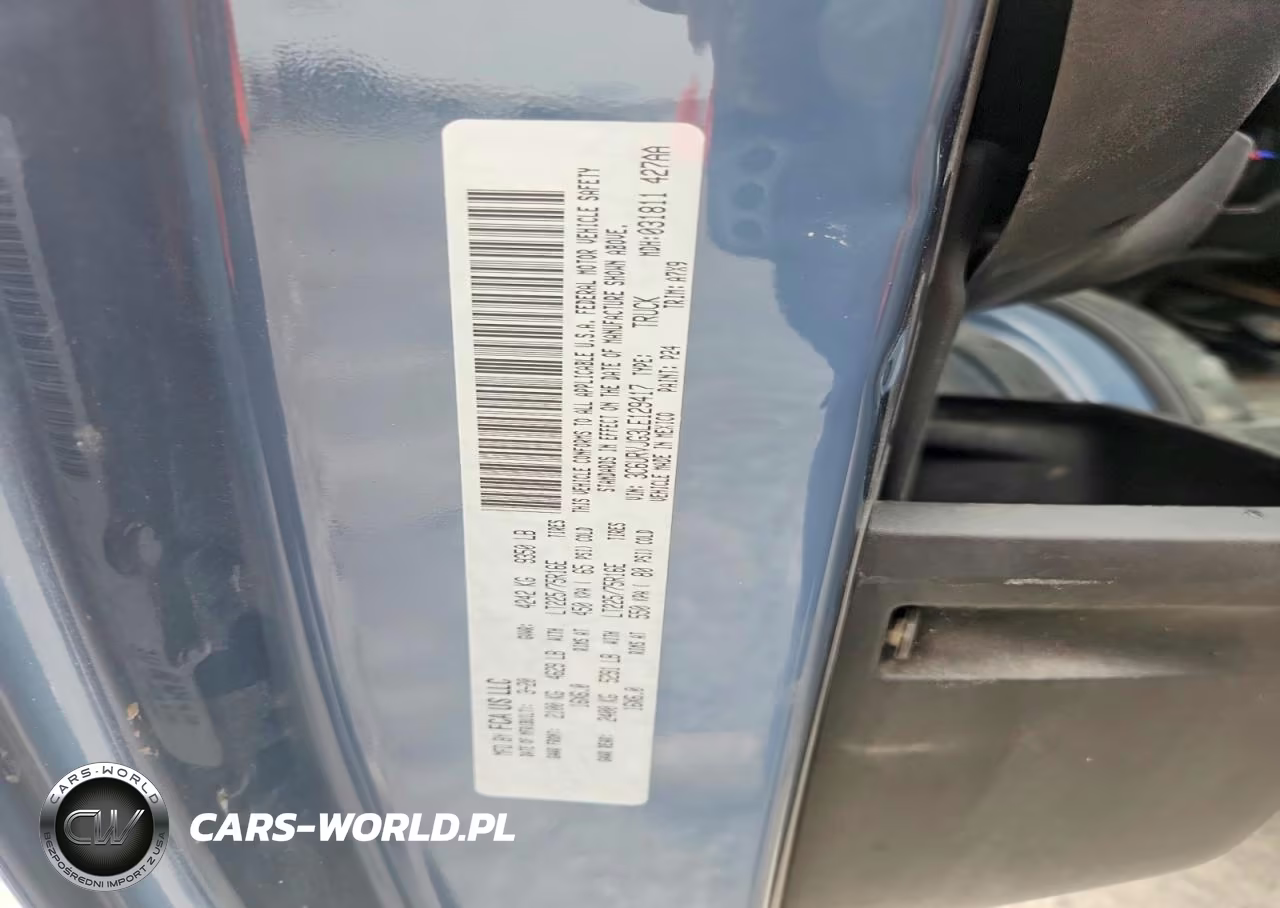 2020 Ram Promaster 3500 Delivery Van VIN:3C6URVJG3LE129417 - 13