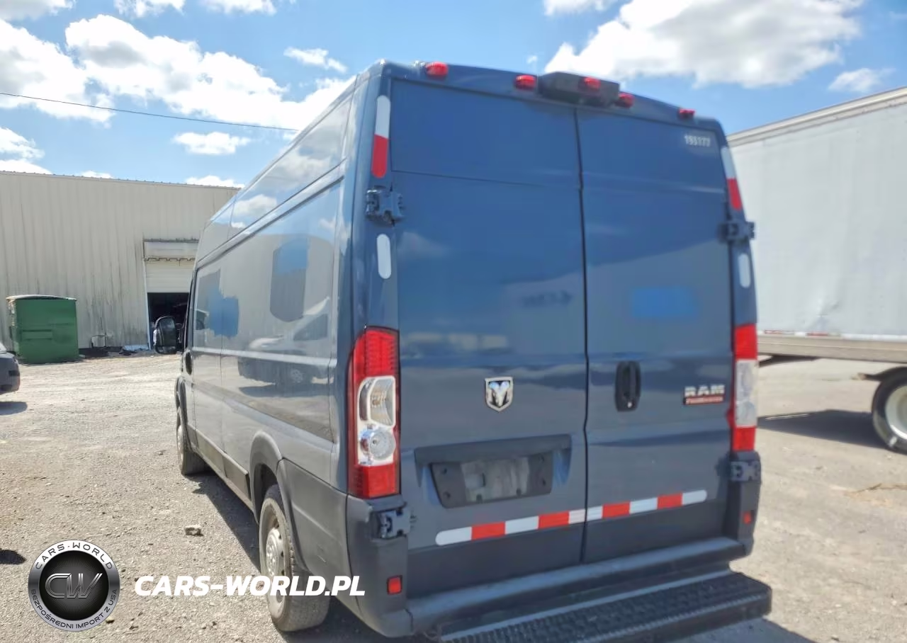 2020 Ram Promaster 3500 Delivery Van VIN:3C6URVJG3LE129417 - 2