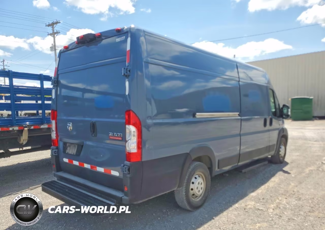 2020 Ram Promaster 3500 Delivery Van VIN:3C6URVJG3LE129417 - 3