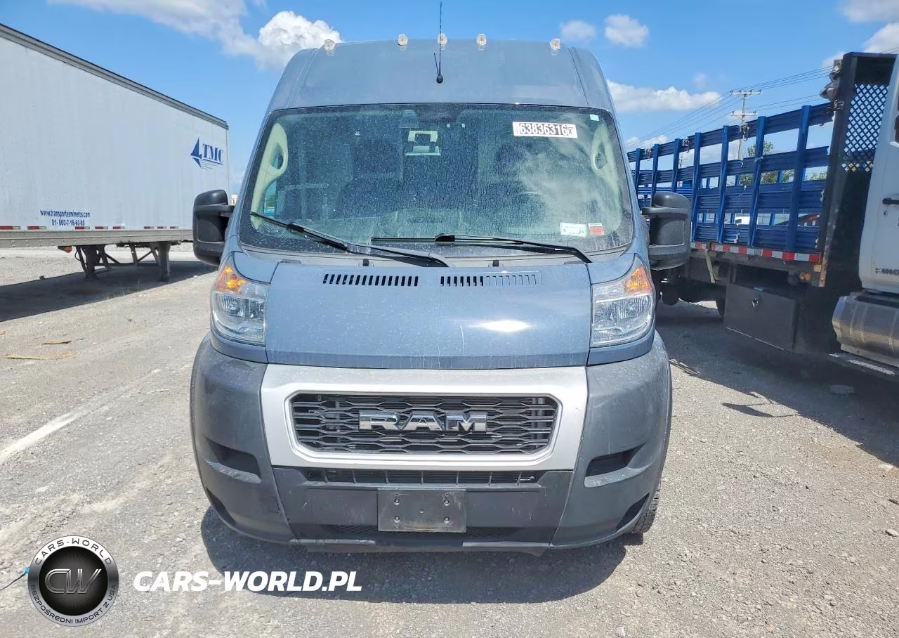 2020 Ram Promaster 3500 Delivery Van VIN:3C6URVJG3LE129417 - 5