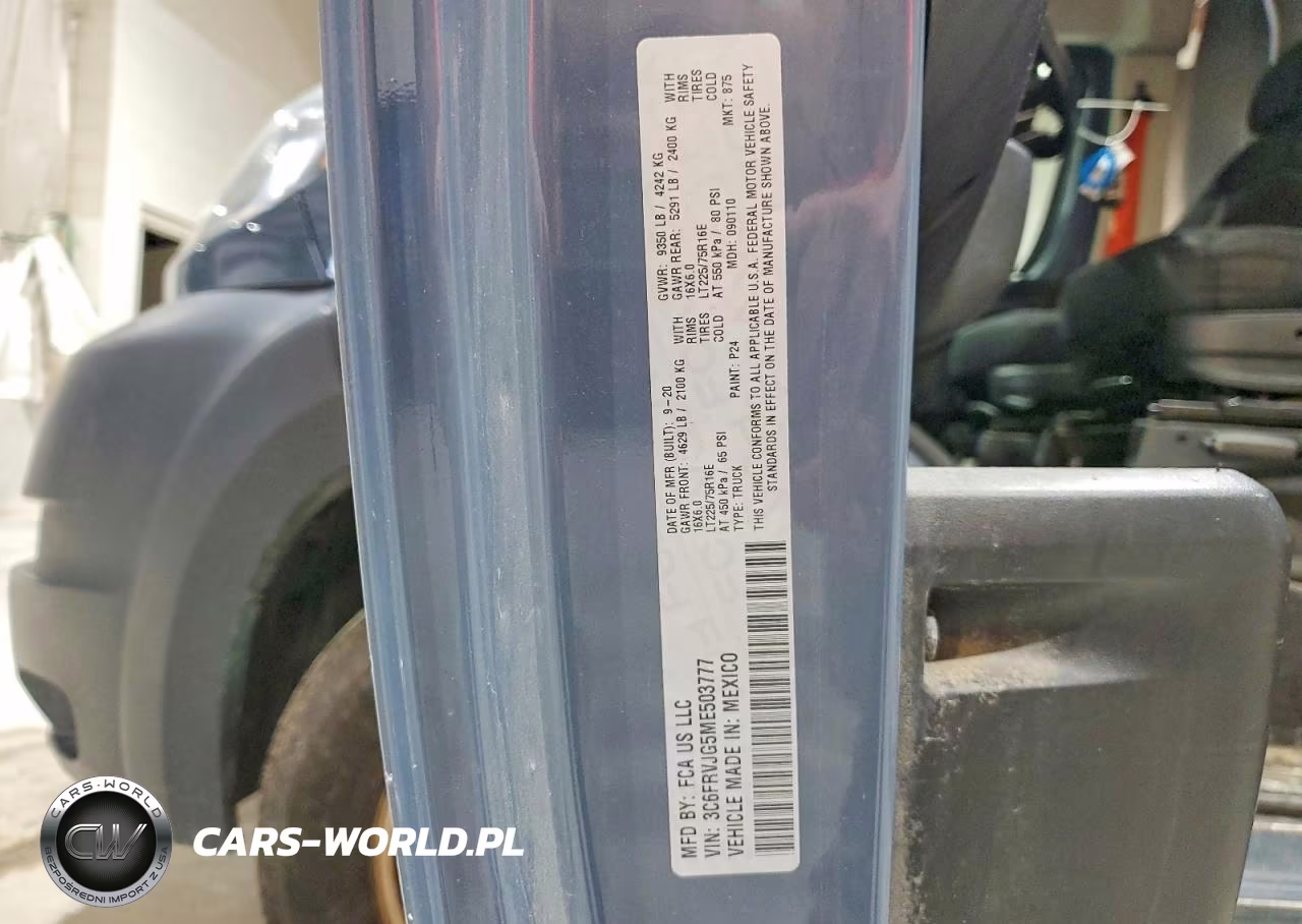 2021 Ram Promaster 3500 VIN:3C6FRVJG5ME503777 - 13