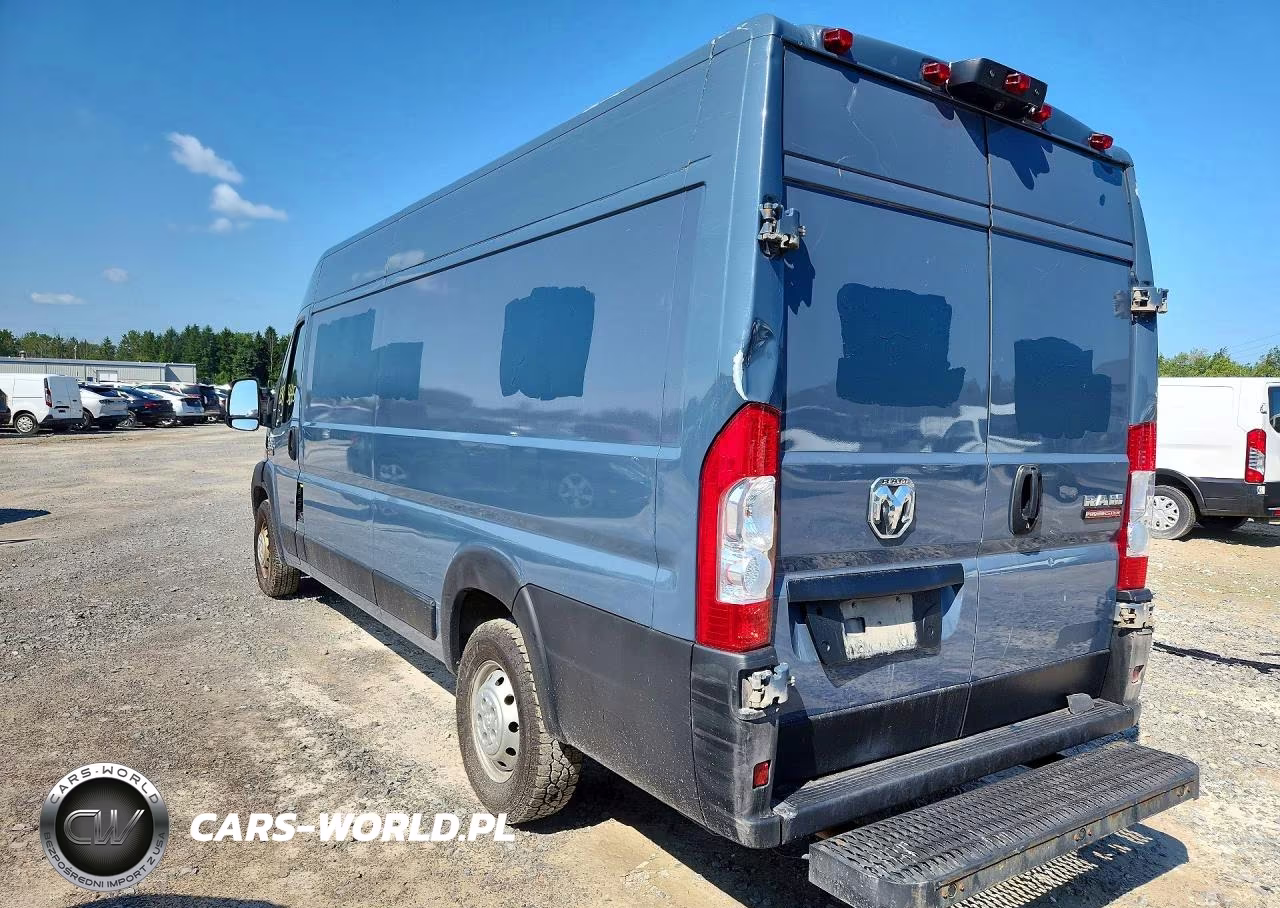 2021 Ram Promaster 3500 VIN:3C6FRVJG5ME503777 - 2
