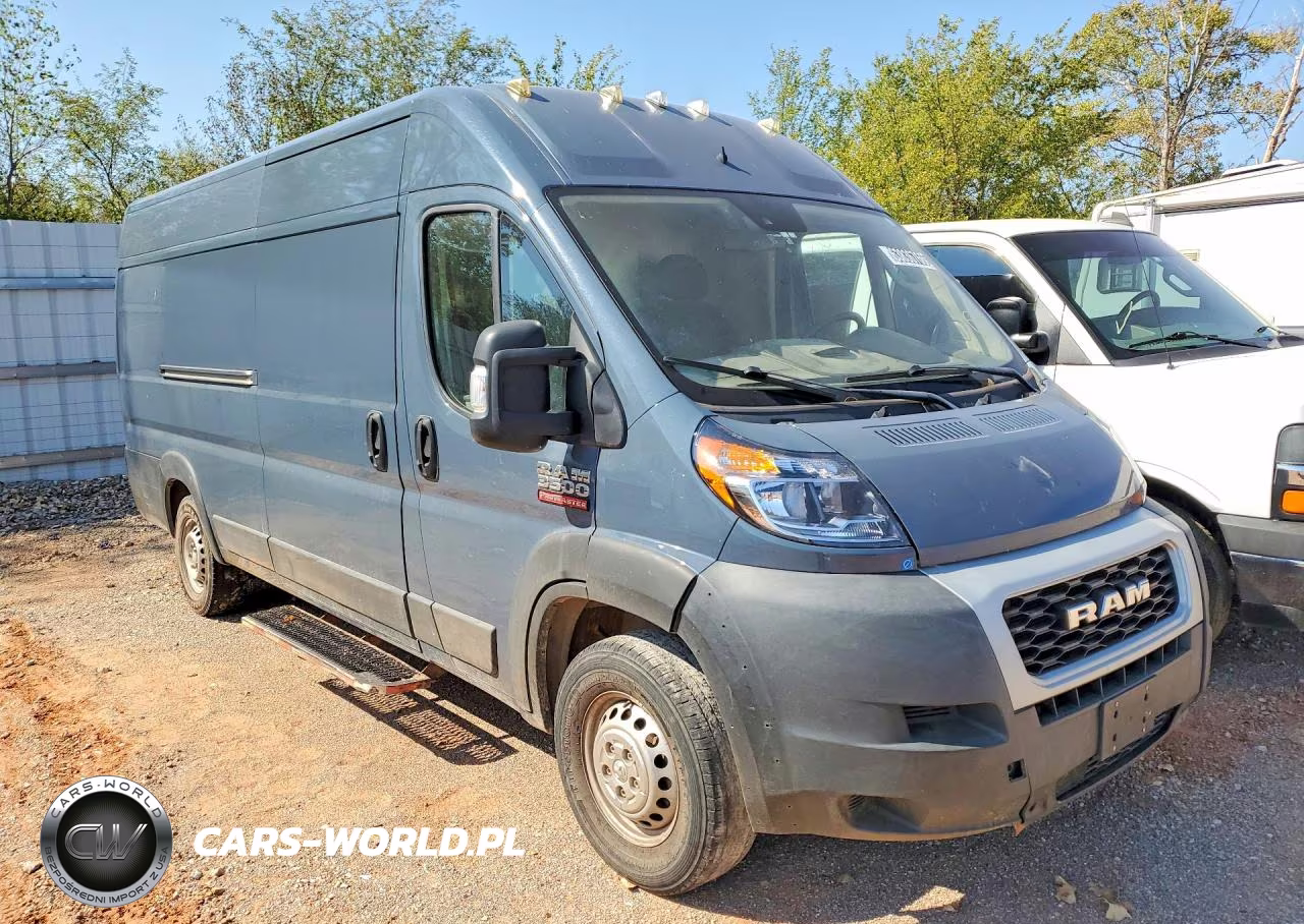 2021 Ram Promaster 3500 Delivery Van VIN:3C6MRVJG7ME586698 - 4