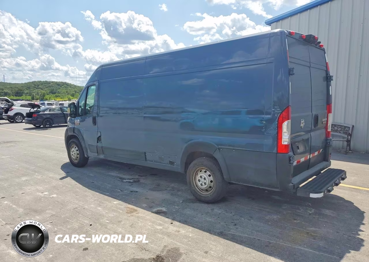 2021 Ram Promaster 3500 Delivery Van VIN:3C6MRVJG2ME587015 - 2