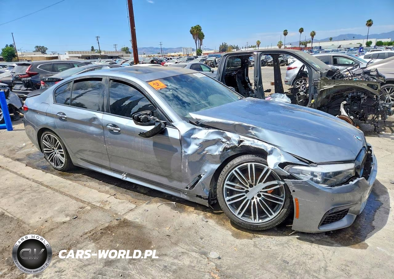 2019 BMW 530 I VIN:WBAJA5C53KWA57881 - 4