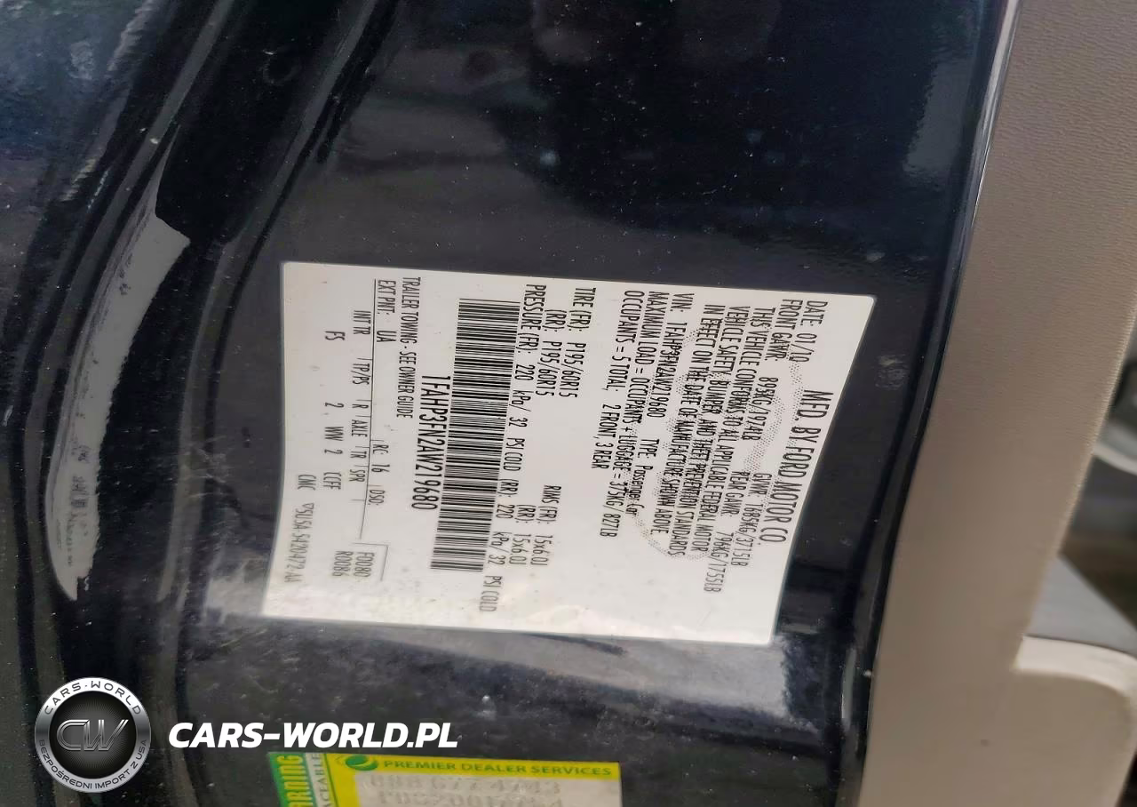 2010 Ford Focus Se VIN:1FAHP3FN2AW219680 - 13