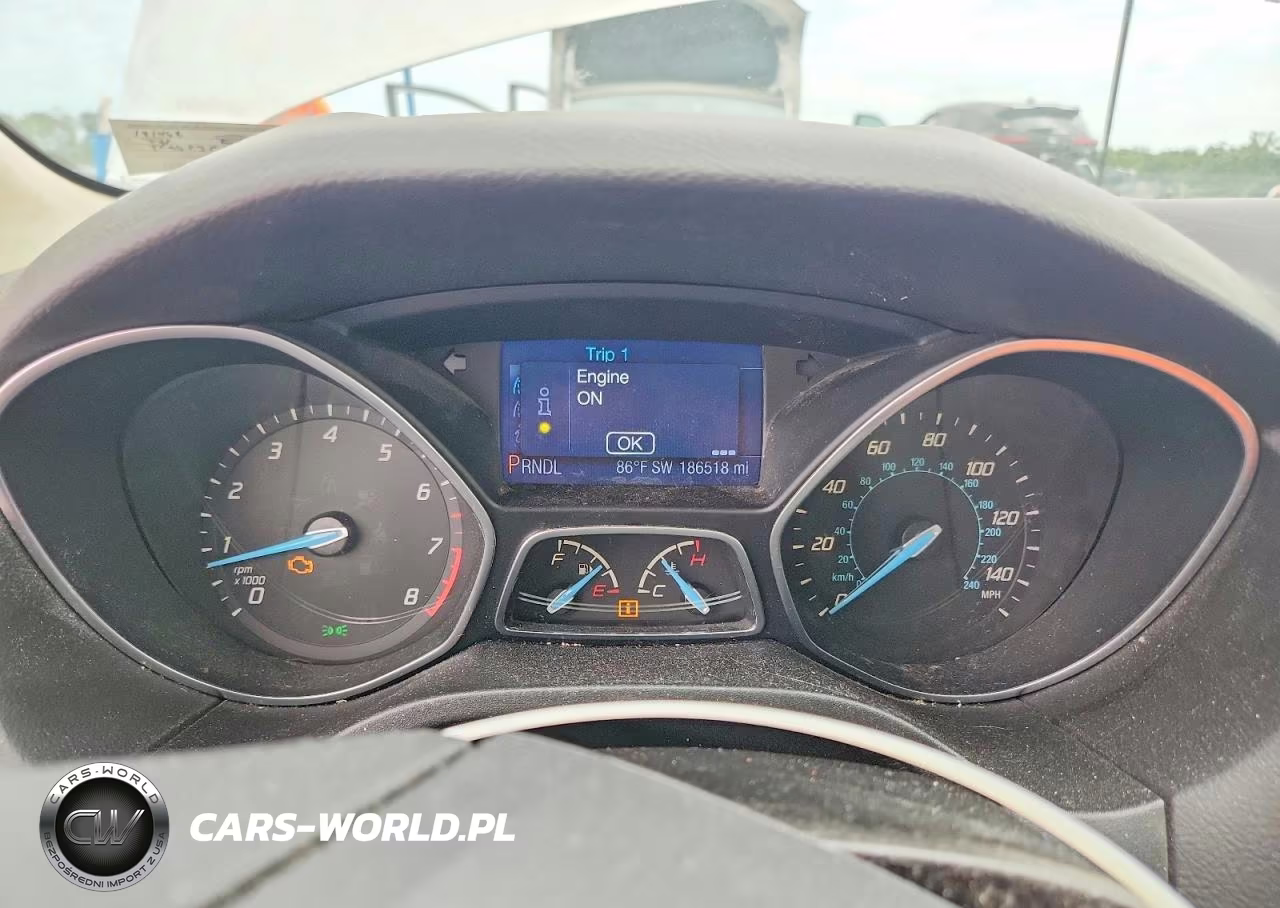 2013 Ford Focus Se VIN:1FADP3F24DL349955 - 9