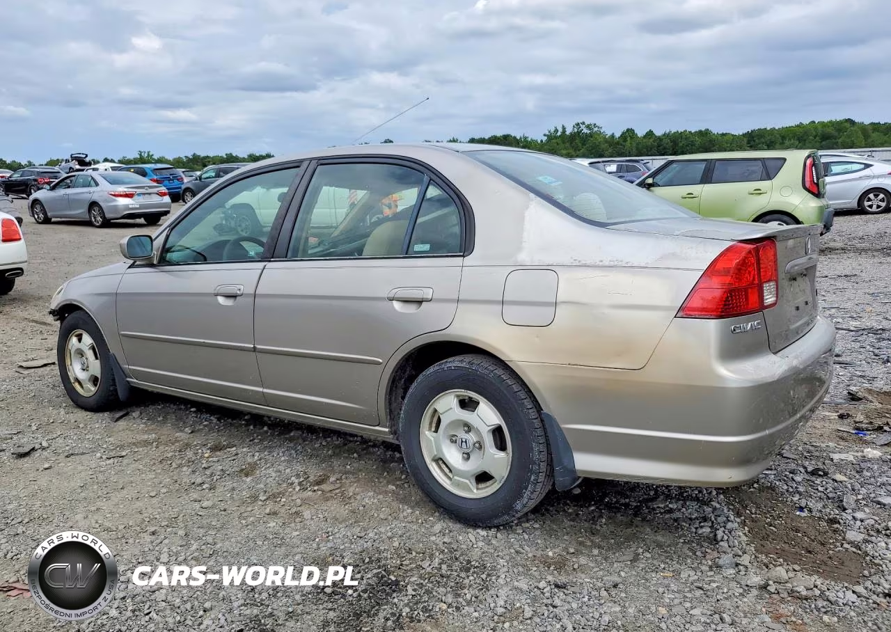 2005 Honda Civic Hybrid VIN:JHMES96625S007106 - 2