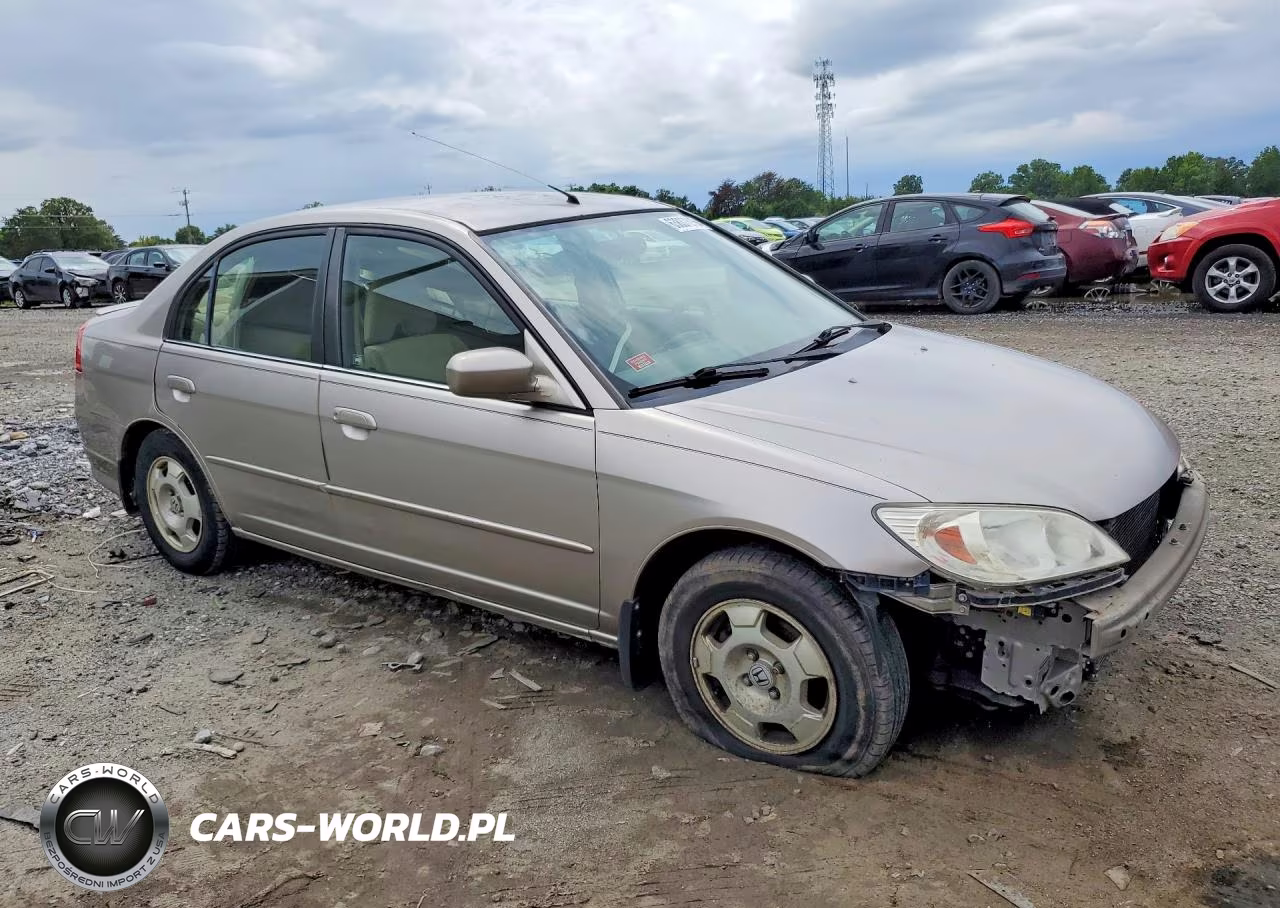 2005 Honda Civic Hybrid VIN:JHMES96625S007106 - 4