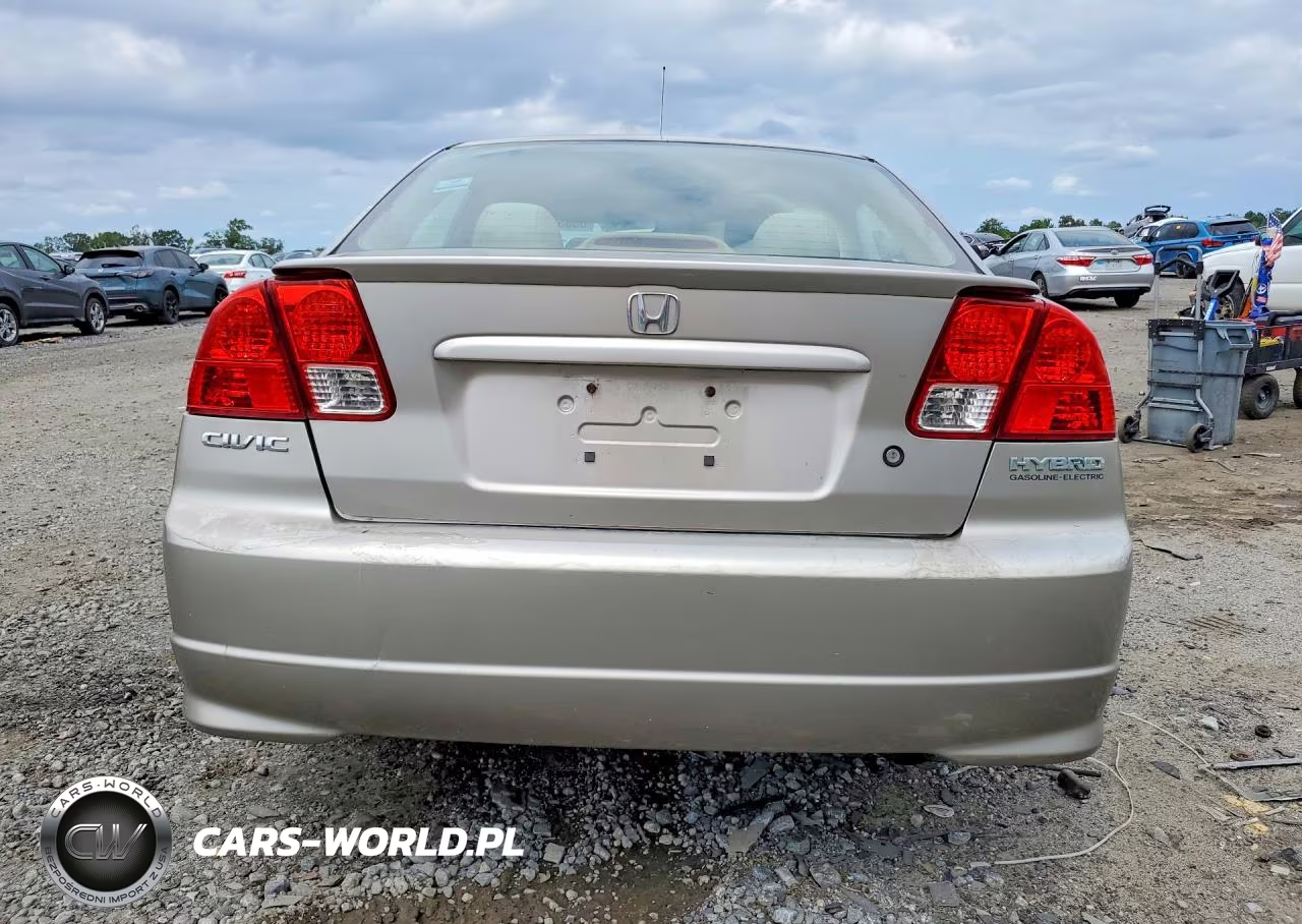 2005 Honda Civic Hybrid VIN:JHMES96625S007106 - 6