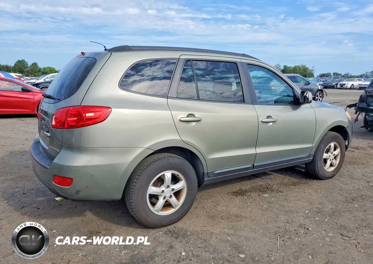 2008 Hyundai Santa Fe Gls VIN:5NMSG13D28H178884 - 3