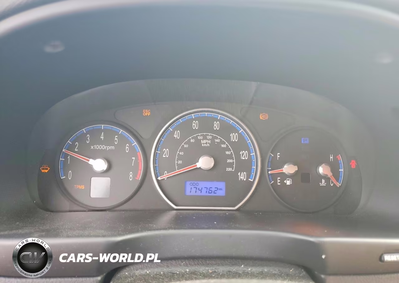 2008 Hyundai Santa Fe Gls VIN:5NMSG13D28H178884 - 9