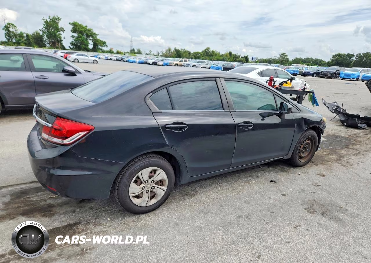 2015 Honda Civic Lx VIN:19XFB2F50FE044731 - 3