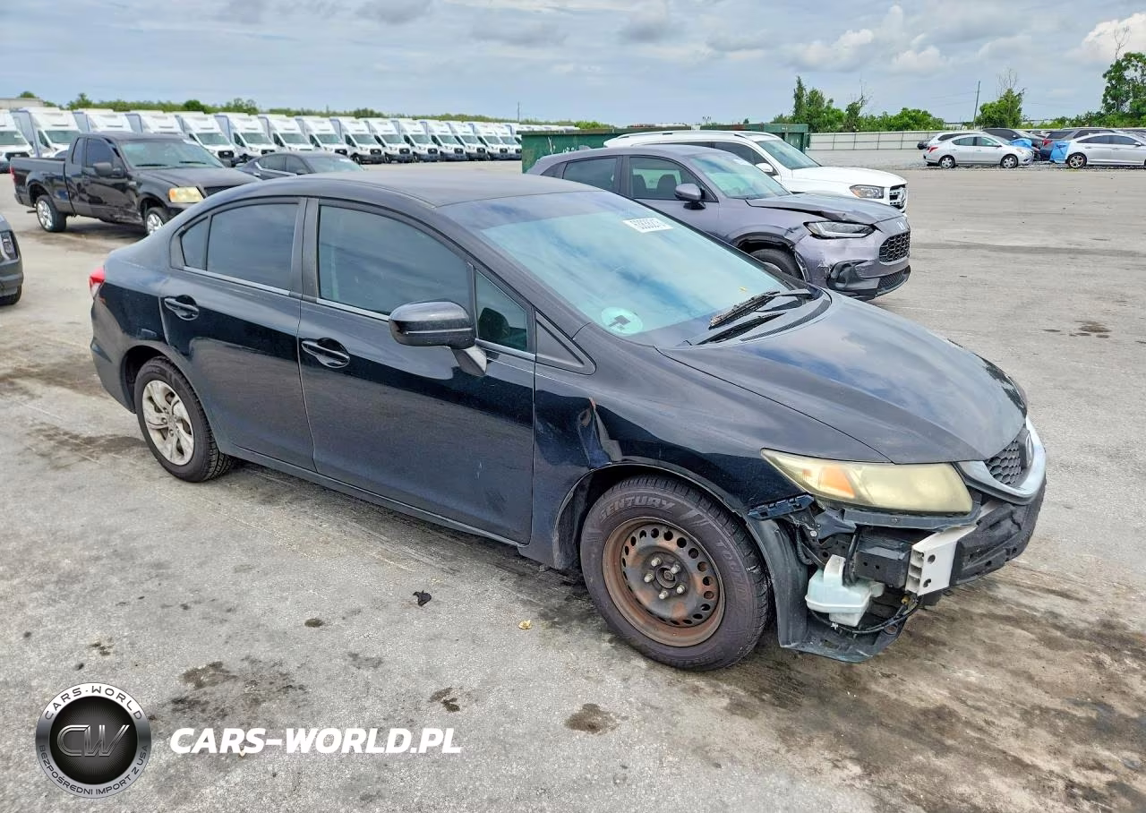 2015 Honda Civic Lx VIN:19XFB2F50FE044731 - 4