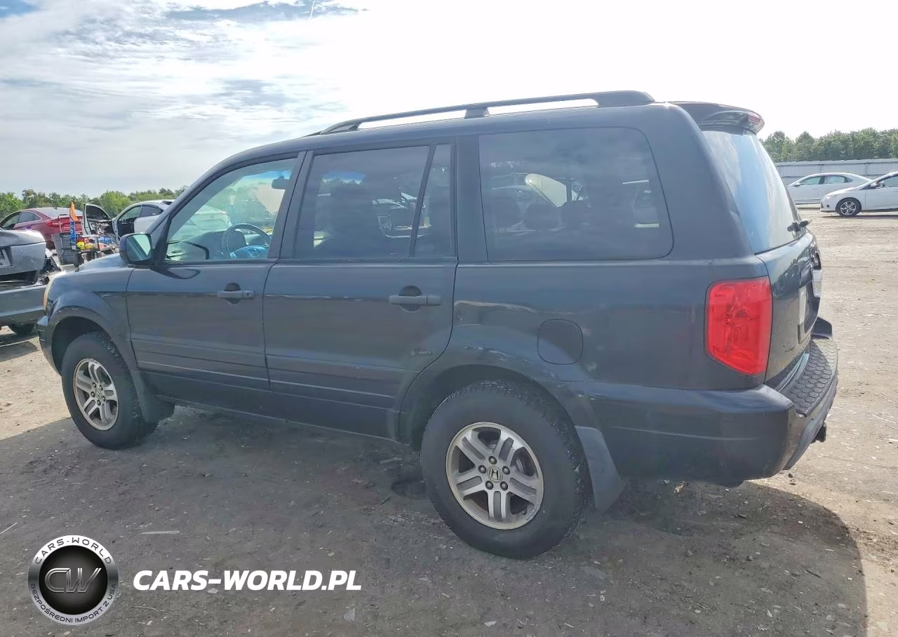 2005 Honda Pilot Exl VIN:2HKYF18795H545388 - 2