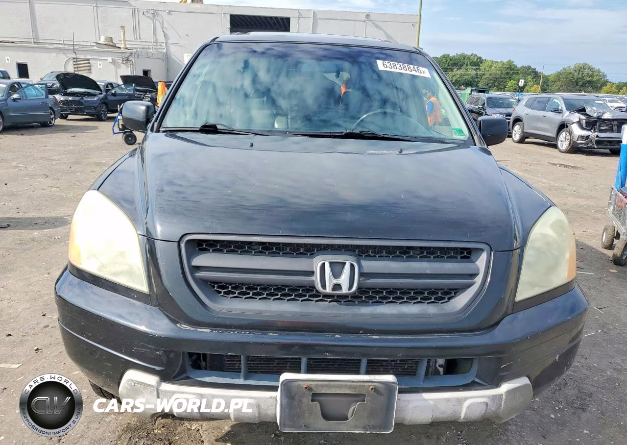 2005 Honda Pilot Exl VIN:2HKYF18795H545388 - 5