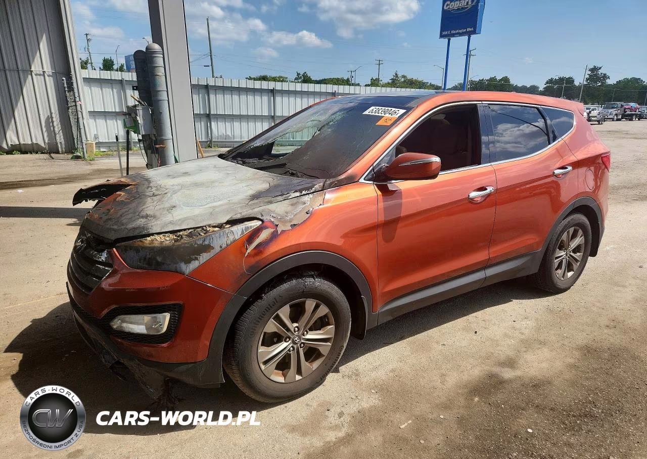 2013 Hyundai Santa Fe Sport 2.4L VIN:5XYZU3LB6DG099370 - 1