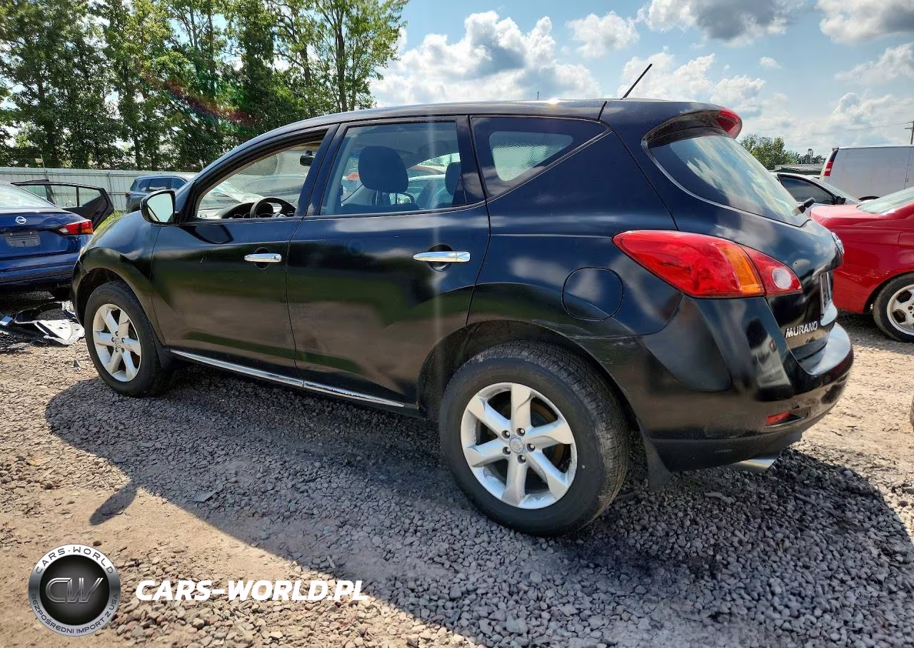 2009 Nissan Murano S VIN:JN8AZ18W29W100687 - 2