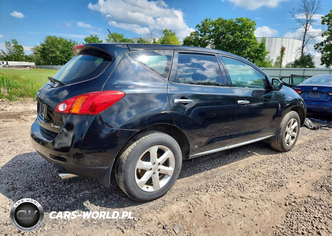 2009 Nissan Murano S VIN:JN8AZ18W29W100687 - 3