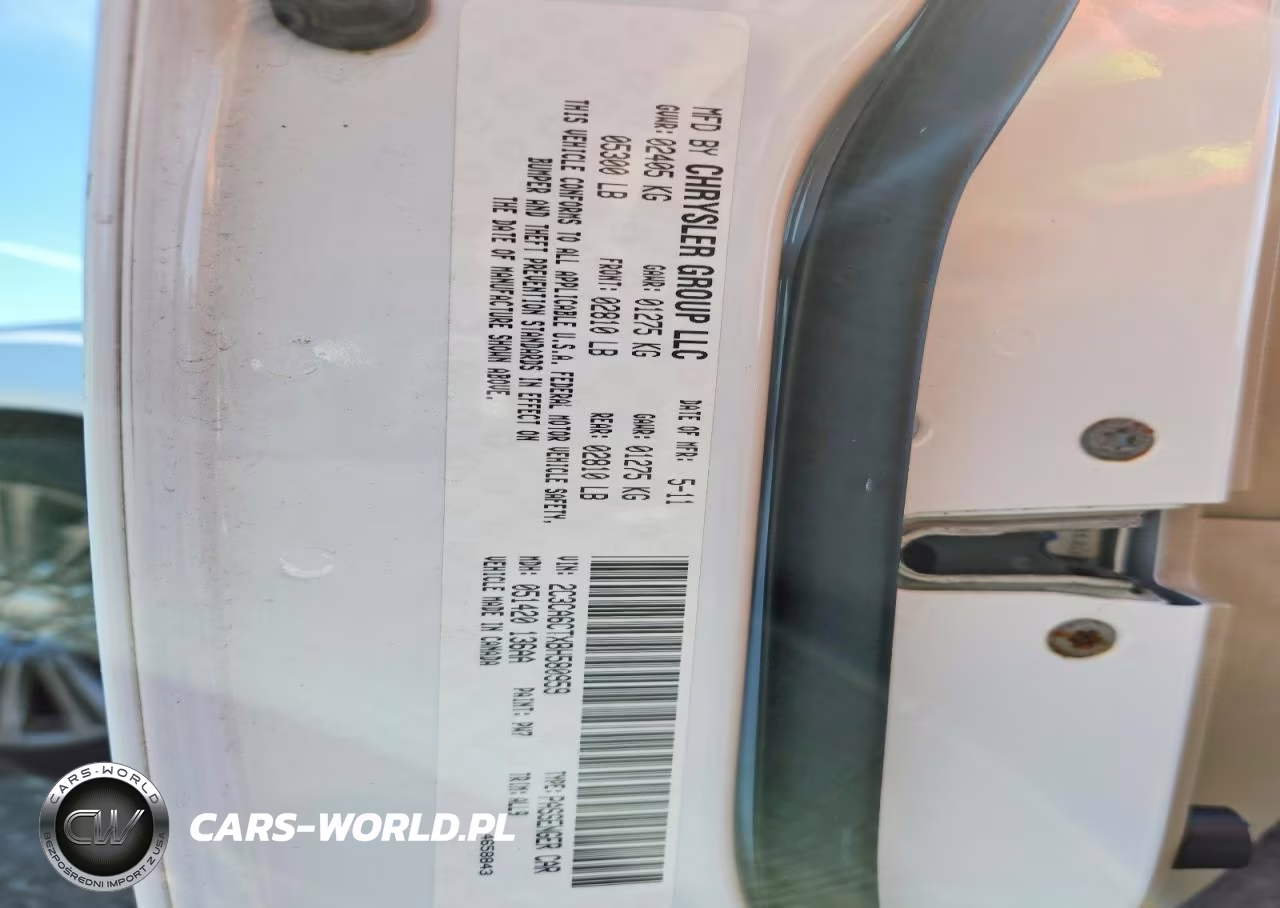 2011 Chrysler 300C Hemi C VIN:2C3CA6CTXBH580959 - 12