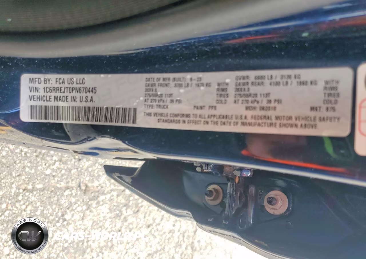 2023 Ram 1500 Laramie VIN:1C6RREJT0PN670445 - 13