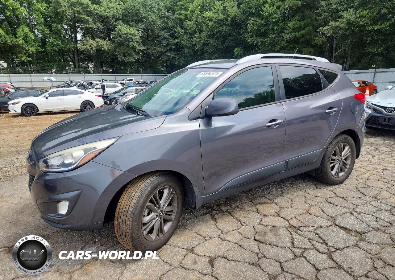 2015 Hyundai Tucson Se VIN:KM8JU3AGXFU967587 - 1