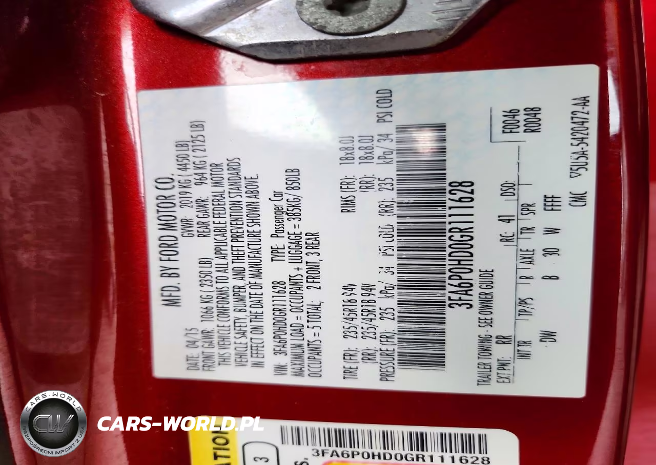 2016 Ford Fusion Se VIN:3FA6P0HD0GR111628 - 13