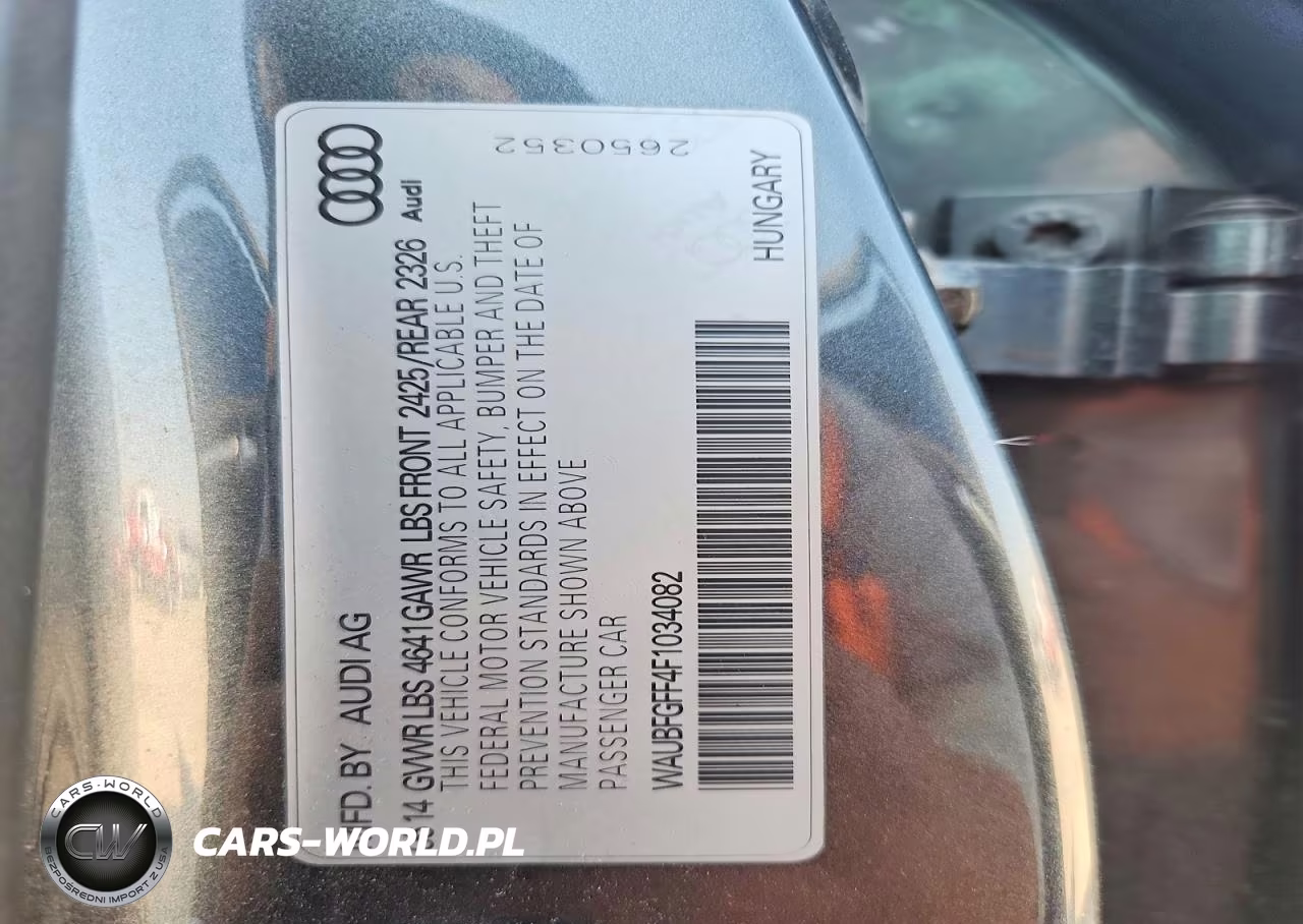 2015 Audi S3 Premium Plus VIN:WAUBFGFF4F1034082 - 12