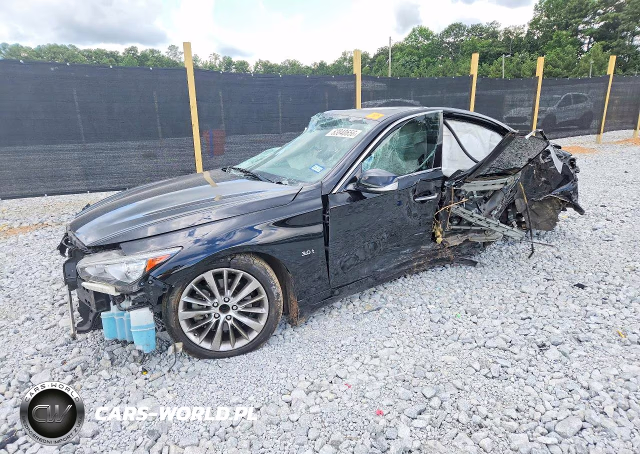 2019 Infiniti Q50 3.0T Luxe VIN:JN1EV7AP3KM543403 - 1