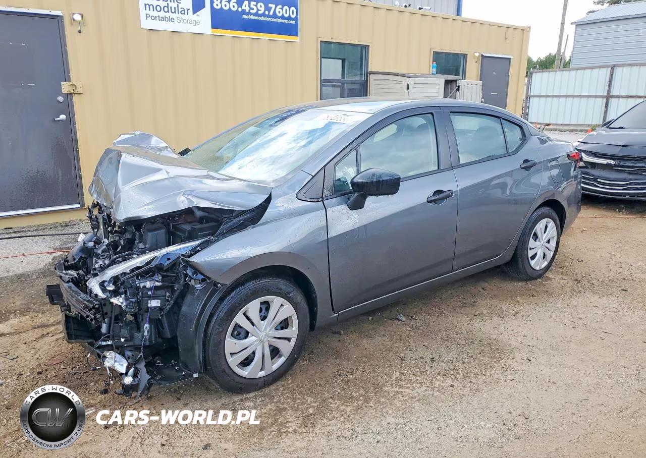 2025 Nissan Versa S VIN:3N1CN8DV4SL869342 - 1