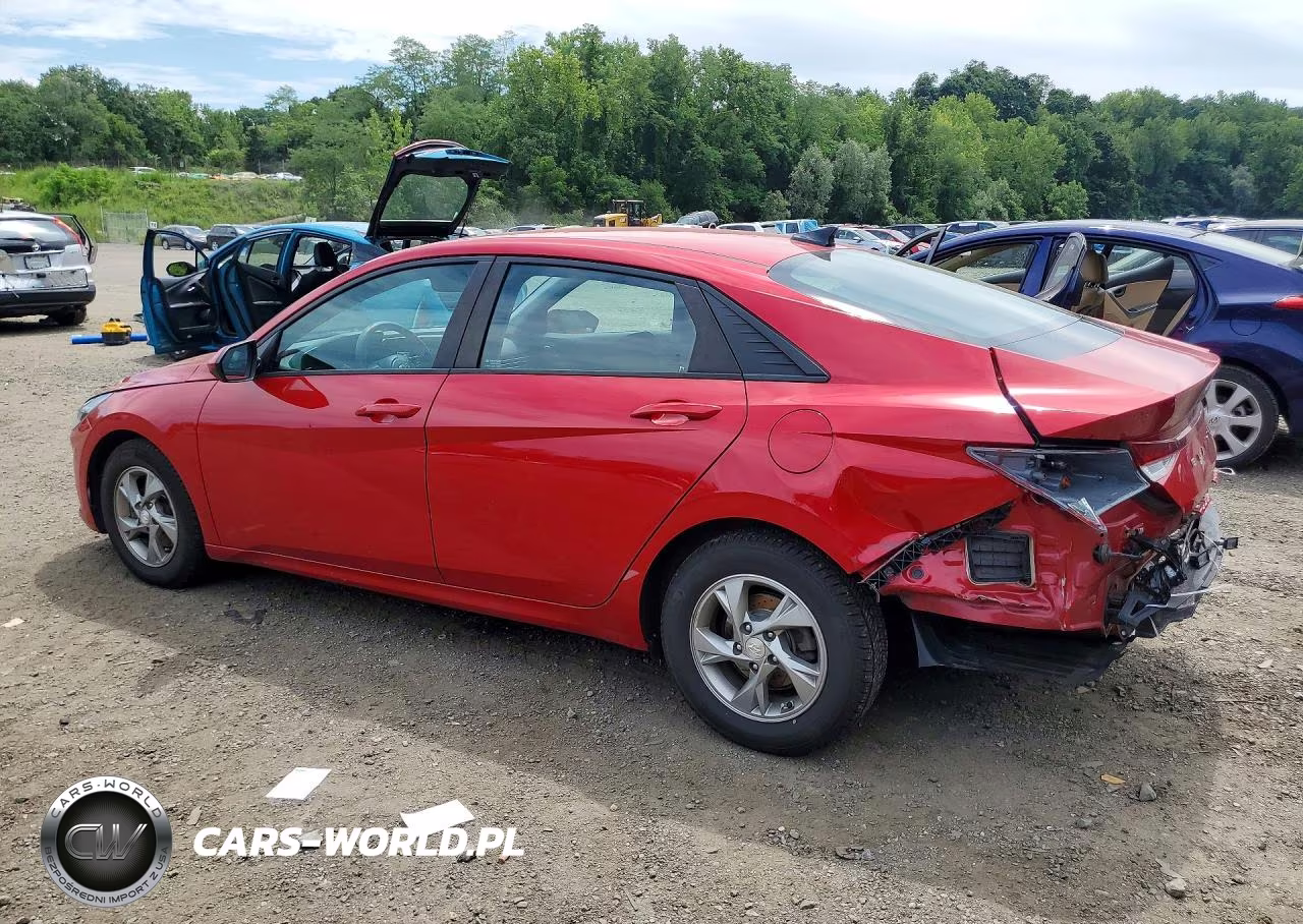 2021 Hyundai Elantra Se VIN:5NPLL4AG8MH015331 - 2