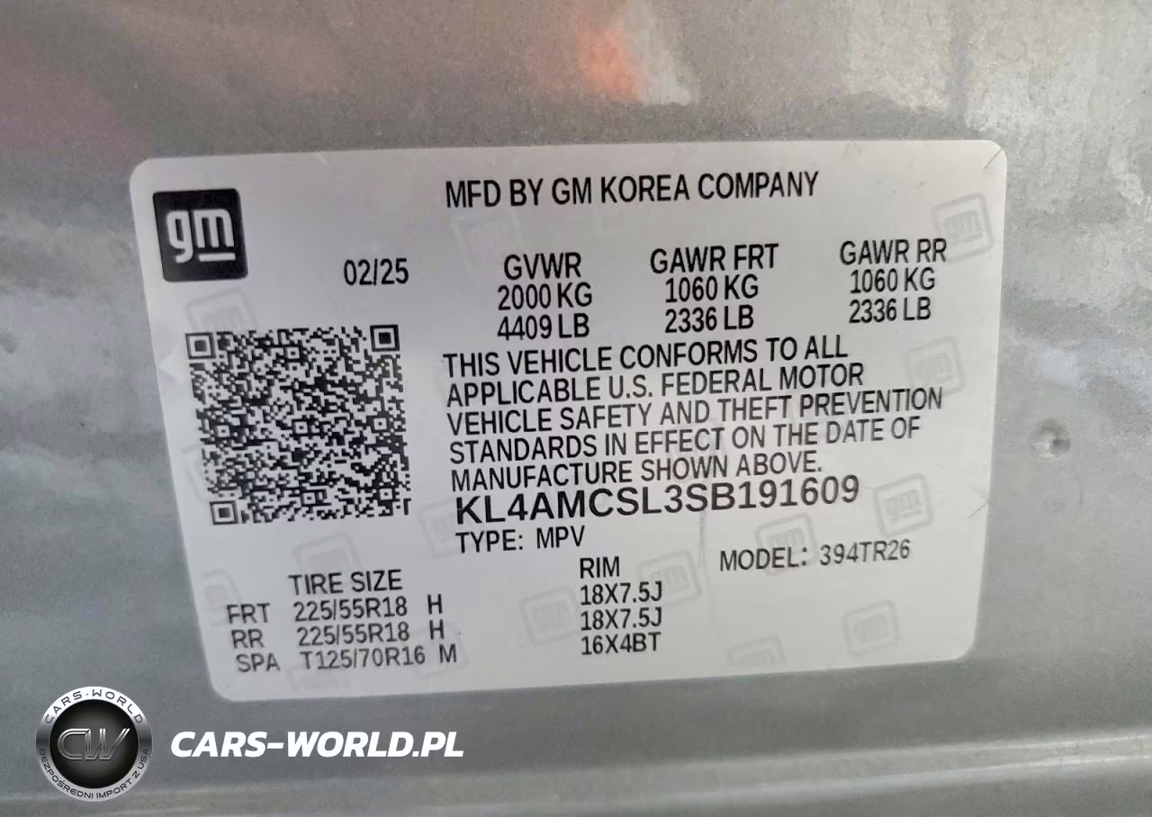 2025 Buick Encore Gx Preferred VIN:KL4AMCSL3SB191609 - 13