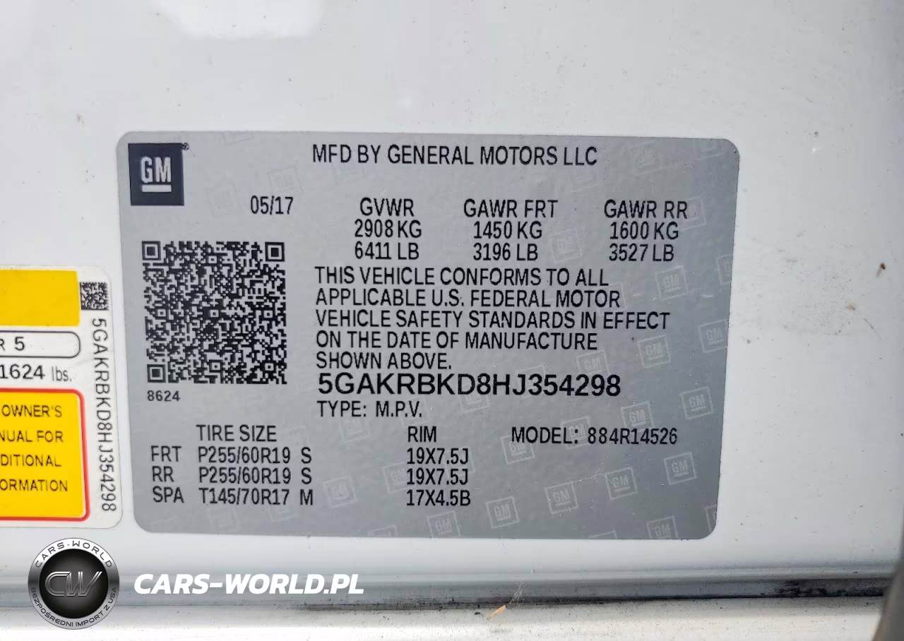 2017 Buick Enclave VIN:5GAKRBKD8HJ354298 - 13