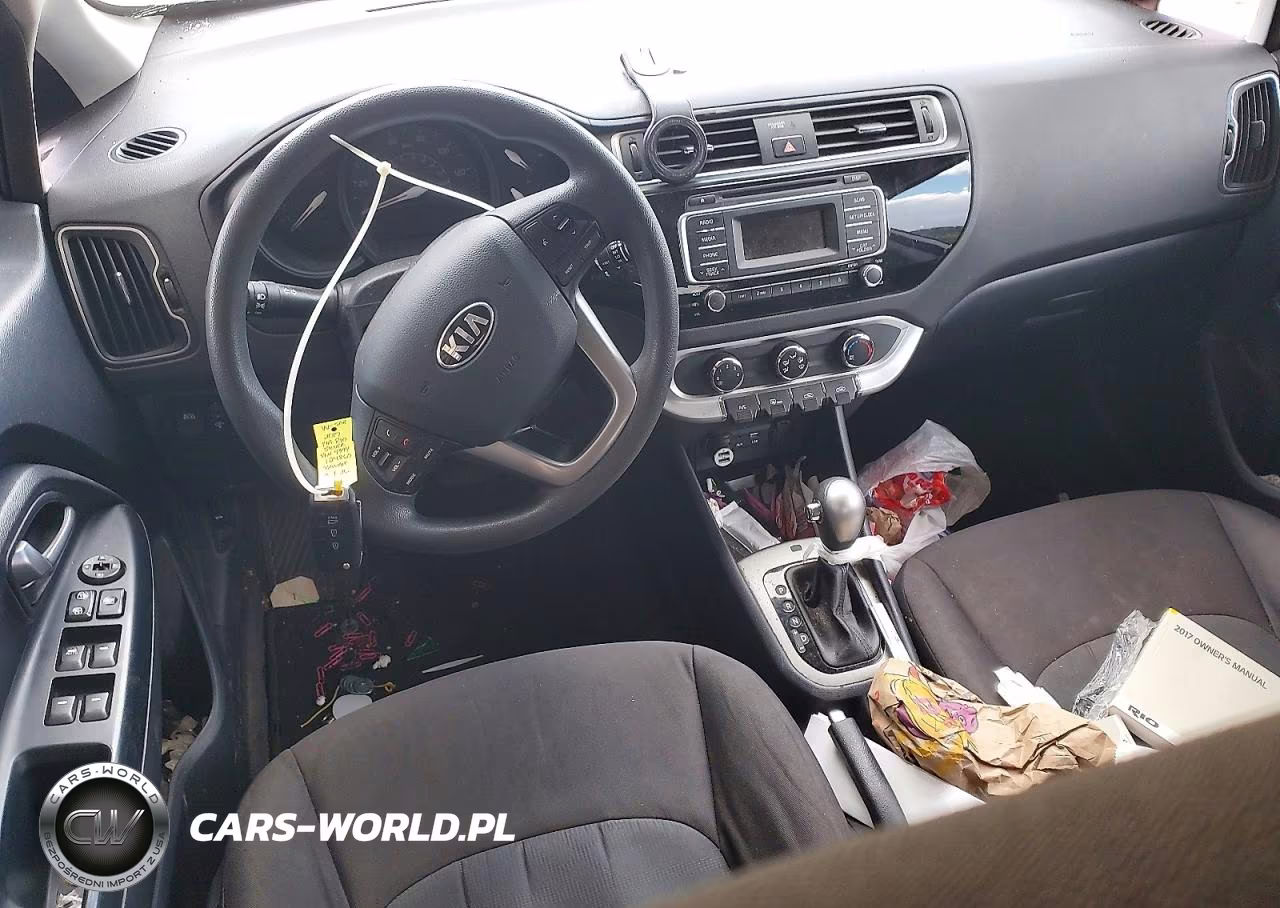 2017 Kia Rio Lx VIN:KNADM4A3XH6049394 - 8