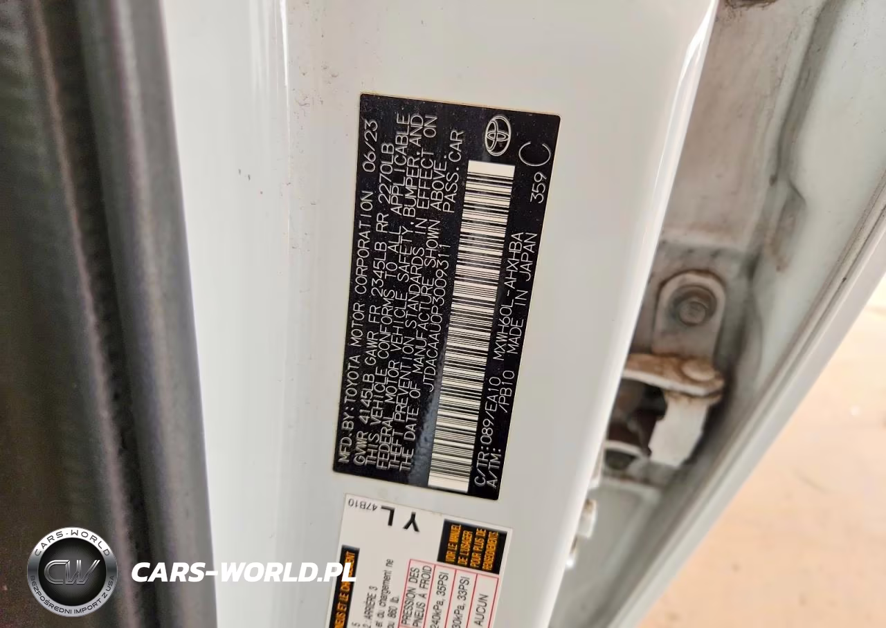 2023 Toyota Prius Limited VIN:JTDACAAU0P3009311 - 12