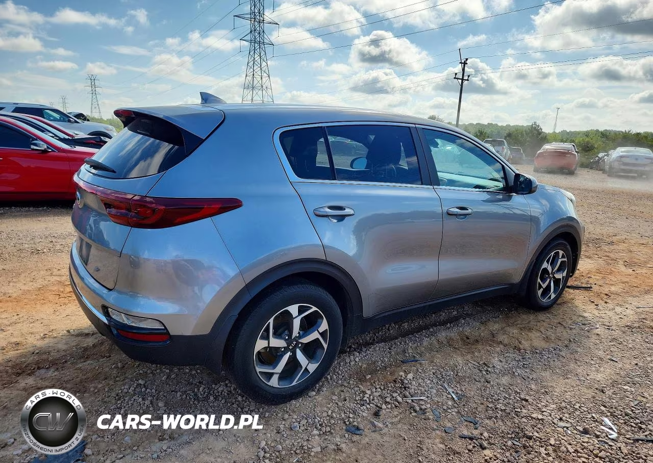 2021 Kia Sportage Lx VIN:KNDPM3AC5M7942412 - 3