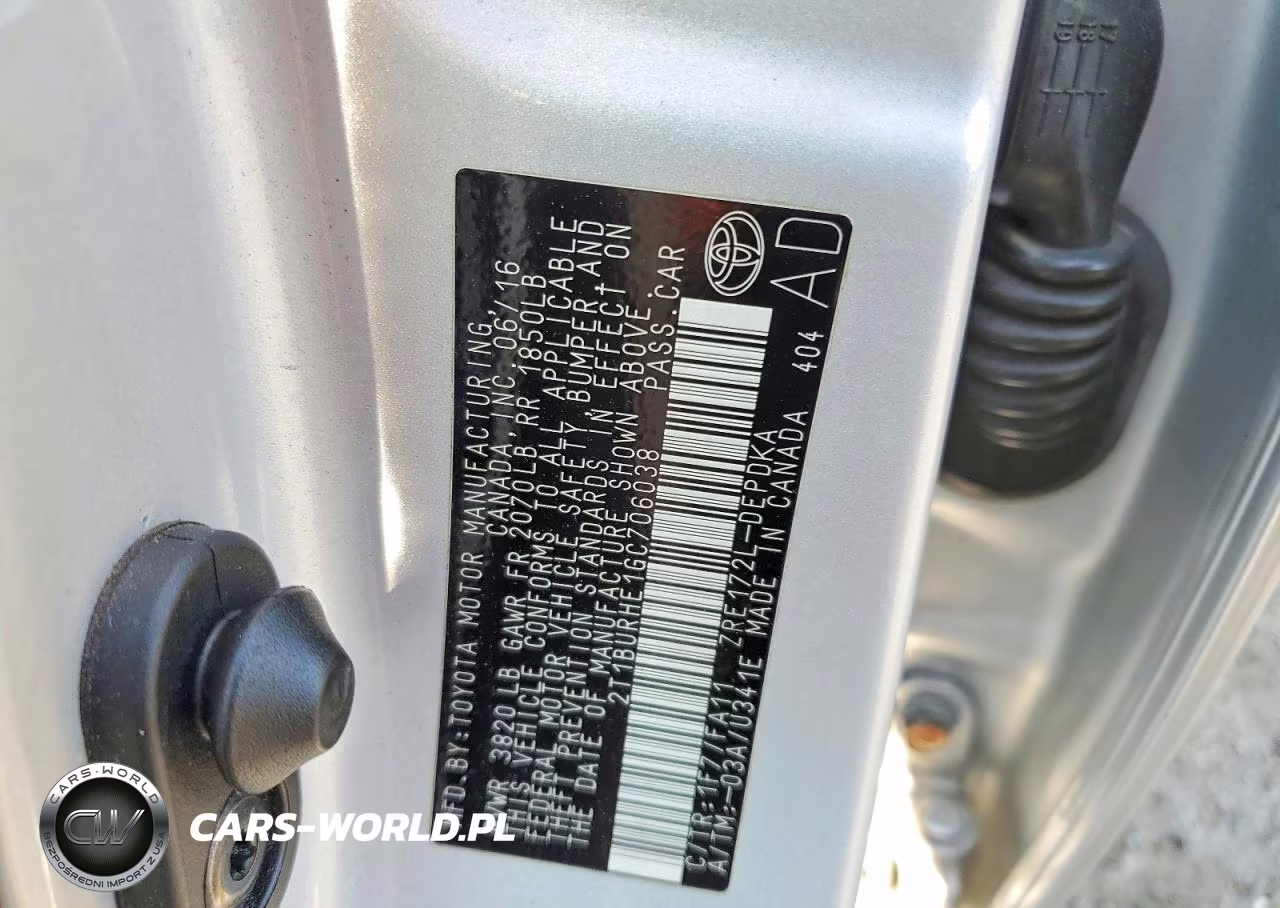 2016 Toyota Corolla L VIN:2T1BURHE1GC706038 - 12