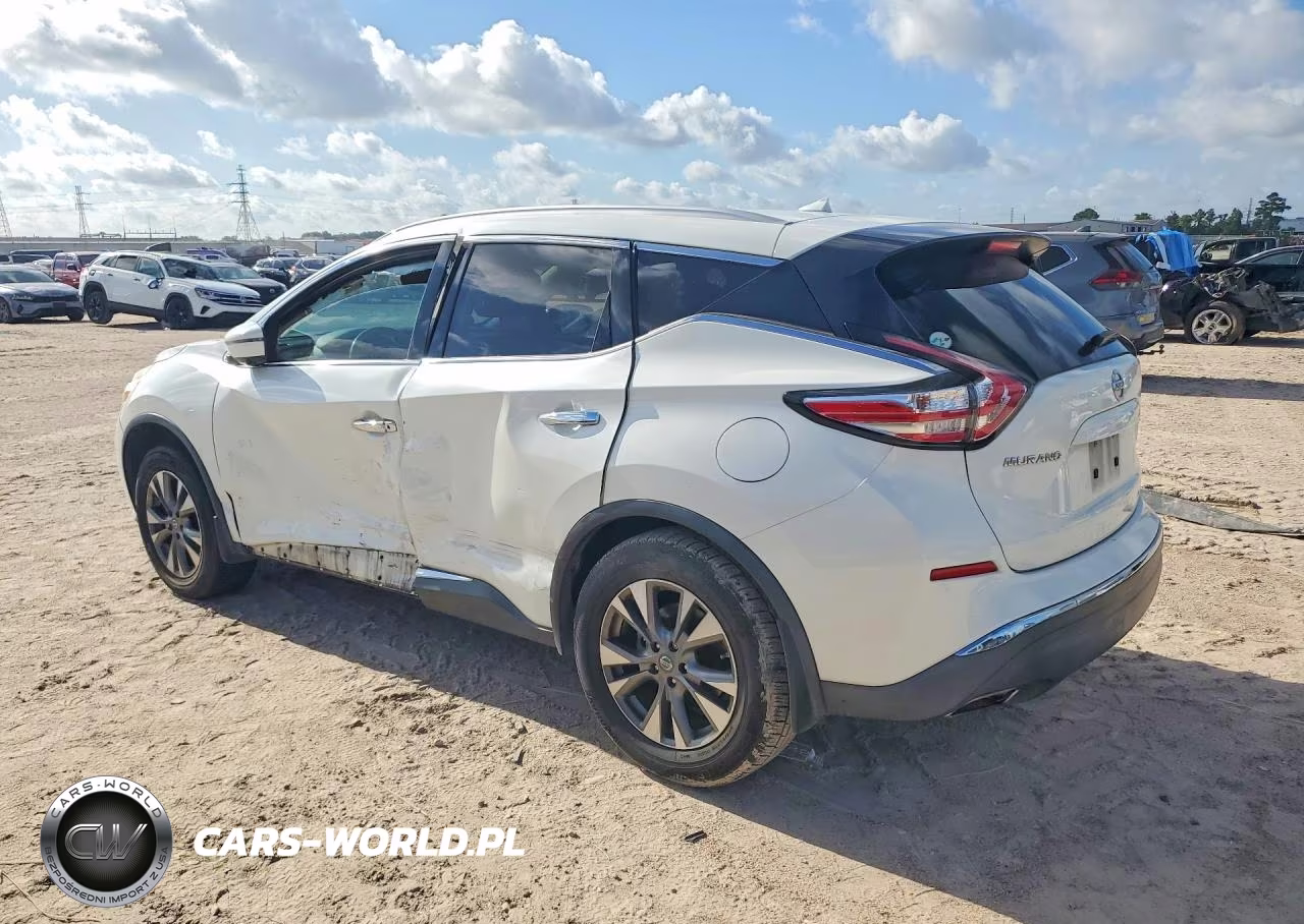 2016 Nissan Murano Sl VIN:5N1AZ2MG8GN108968 - 2