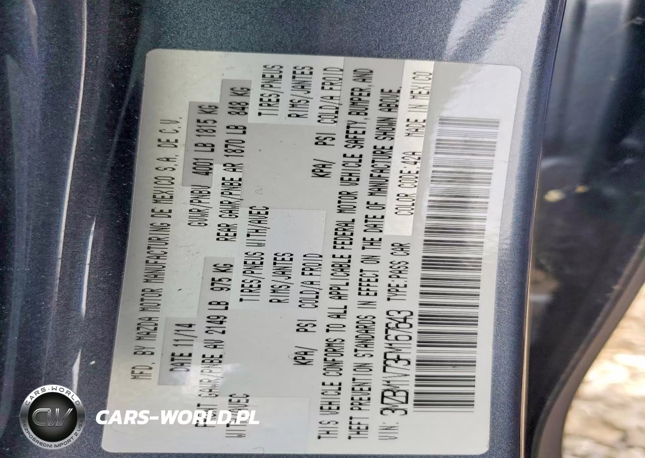 2015 Mazda 3 Touring VIN:3MZBM1V73FM167643 - 12