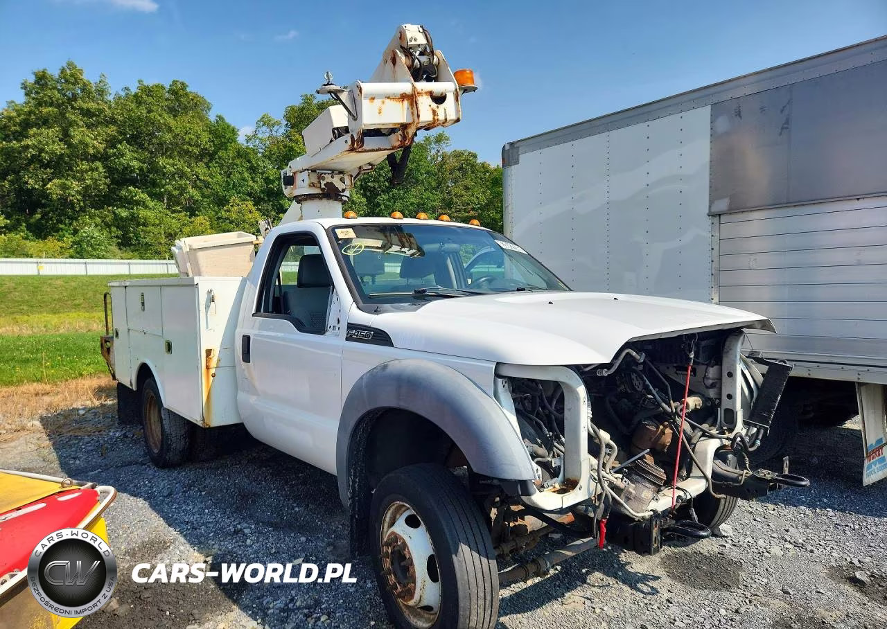 2011 Ford F450 Super Duty Bucket Truck VIN:1FDUF4GY8BED09901 - 4