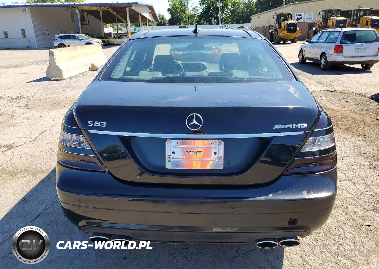 2008 Mercedes-Benz S 63 Amg VIN:WDDNG77X68A163695 - 6