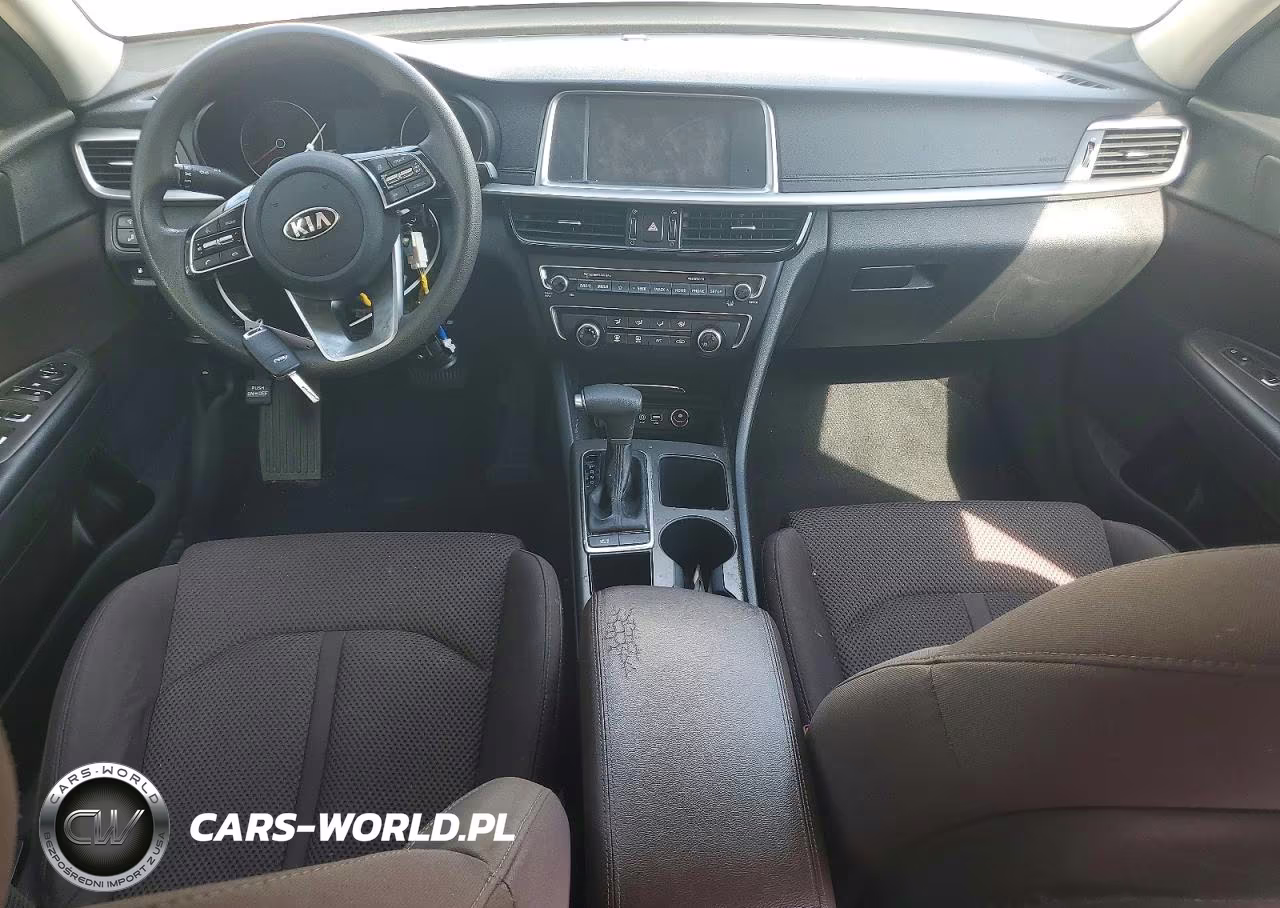 2019 Kia Optima Lx VIN:5XXGT4L39KG334483 - 8