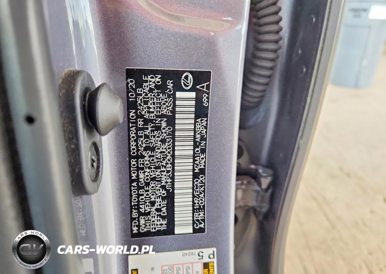 2021 Lexus Ux 200 VIN:JTHP3JBH2M2033170 - 13