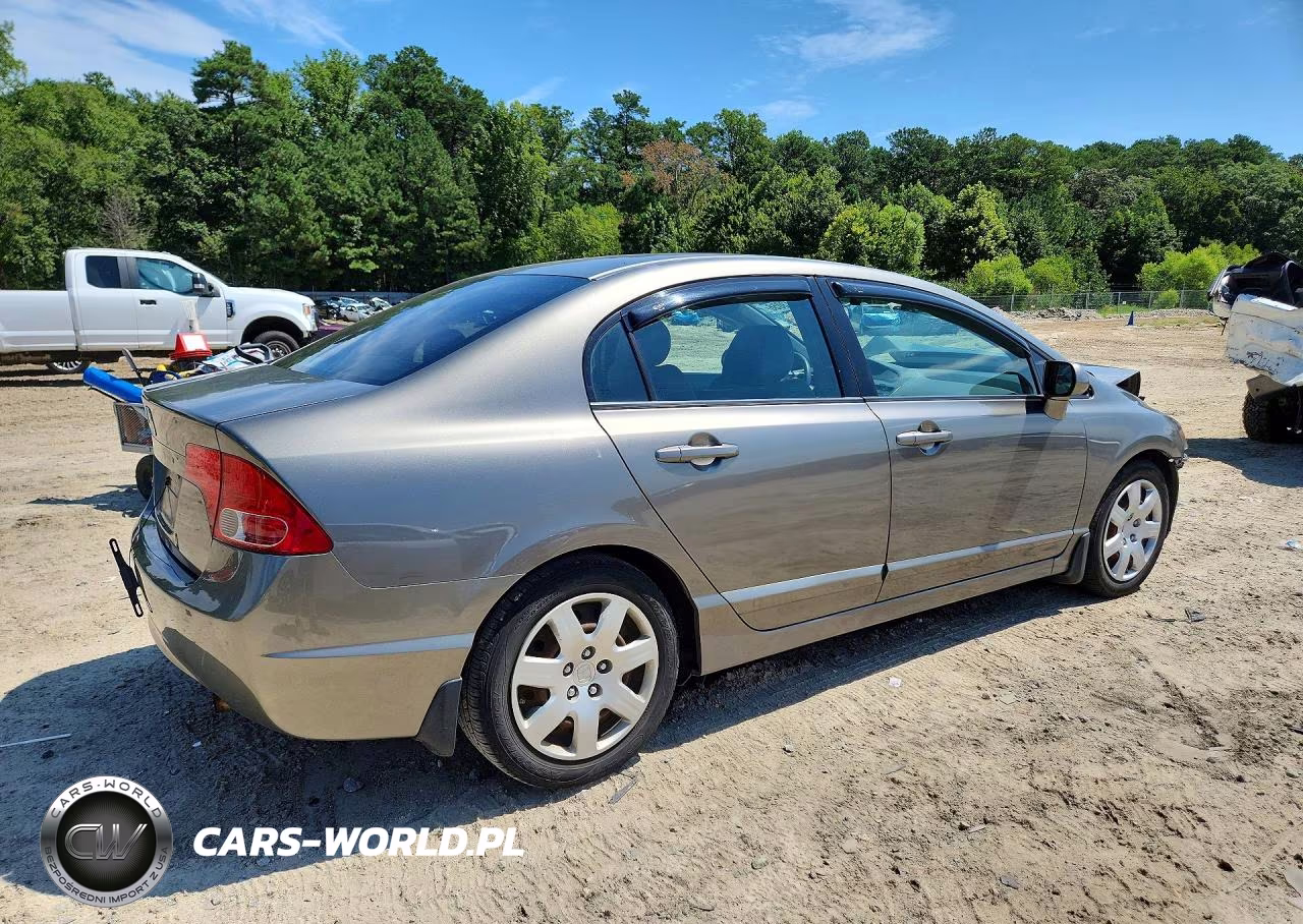 2007 Honda Civic Lx VIN:2HGFA16547H506888 - 3