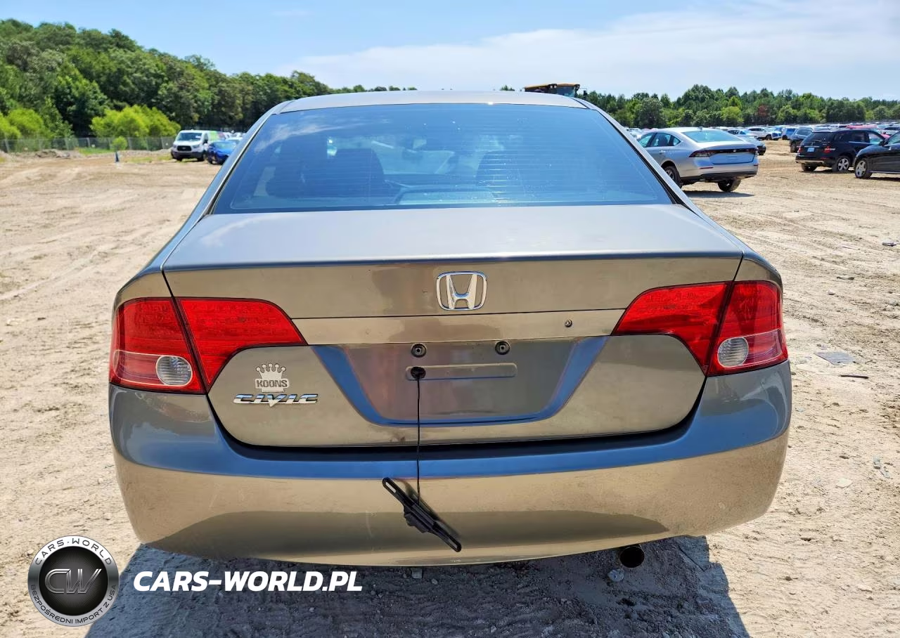 2007 Honda Civic Lx VIN:2HGFA16547H506888 - 6