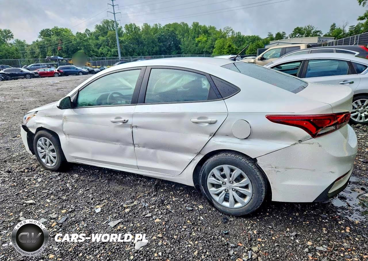 2019 Hyundai Accent Se VIN:3KPC24A35KE077044 - 2
