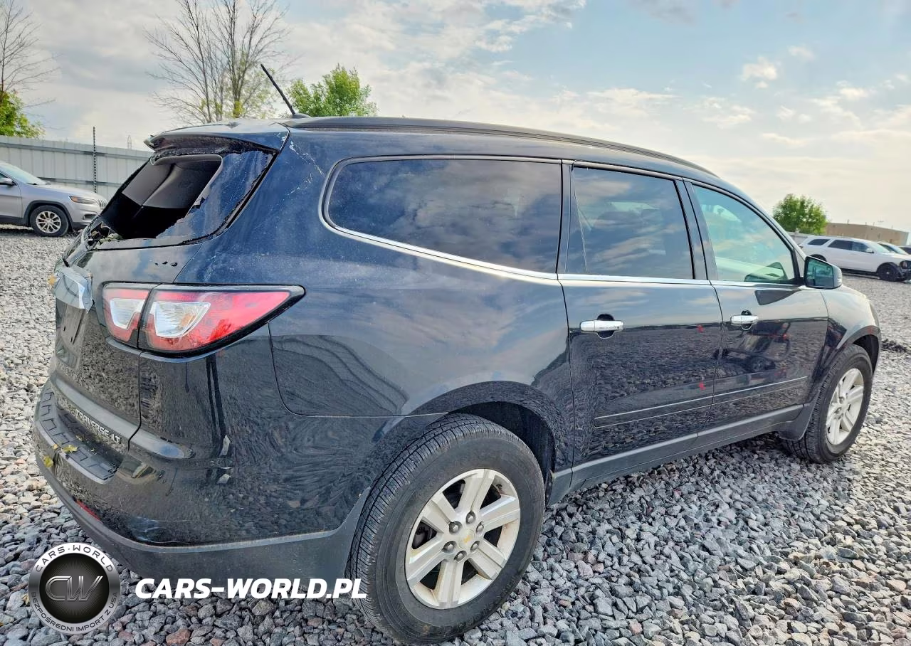 2014 Chevrolet Traverse Lt VIN:1GNKVGKD4EJ347178 - 3