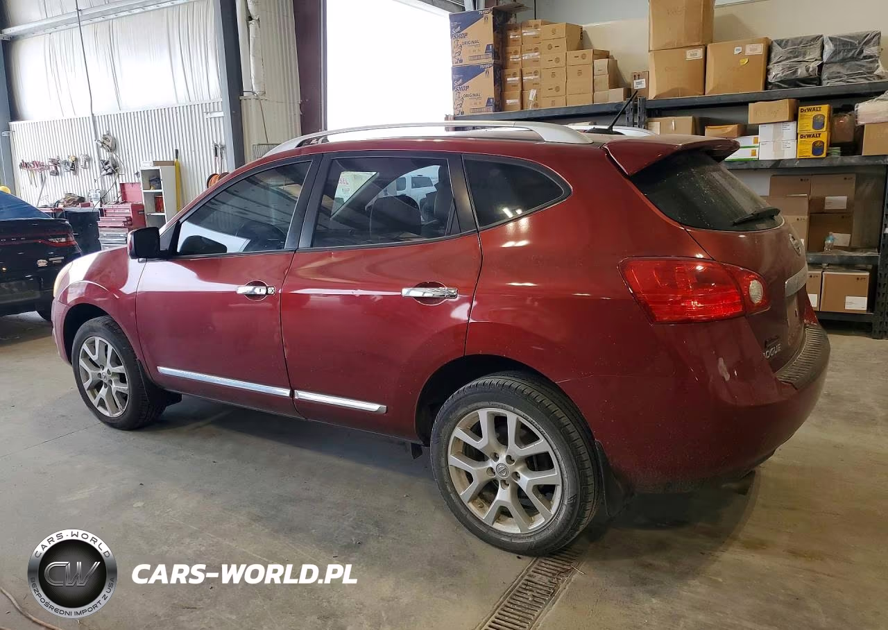 2013 Nissan Rogue S VIN:JN8AS5MV0DW655185 - 2