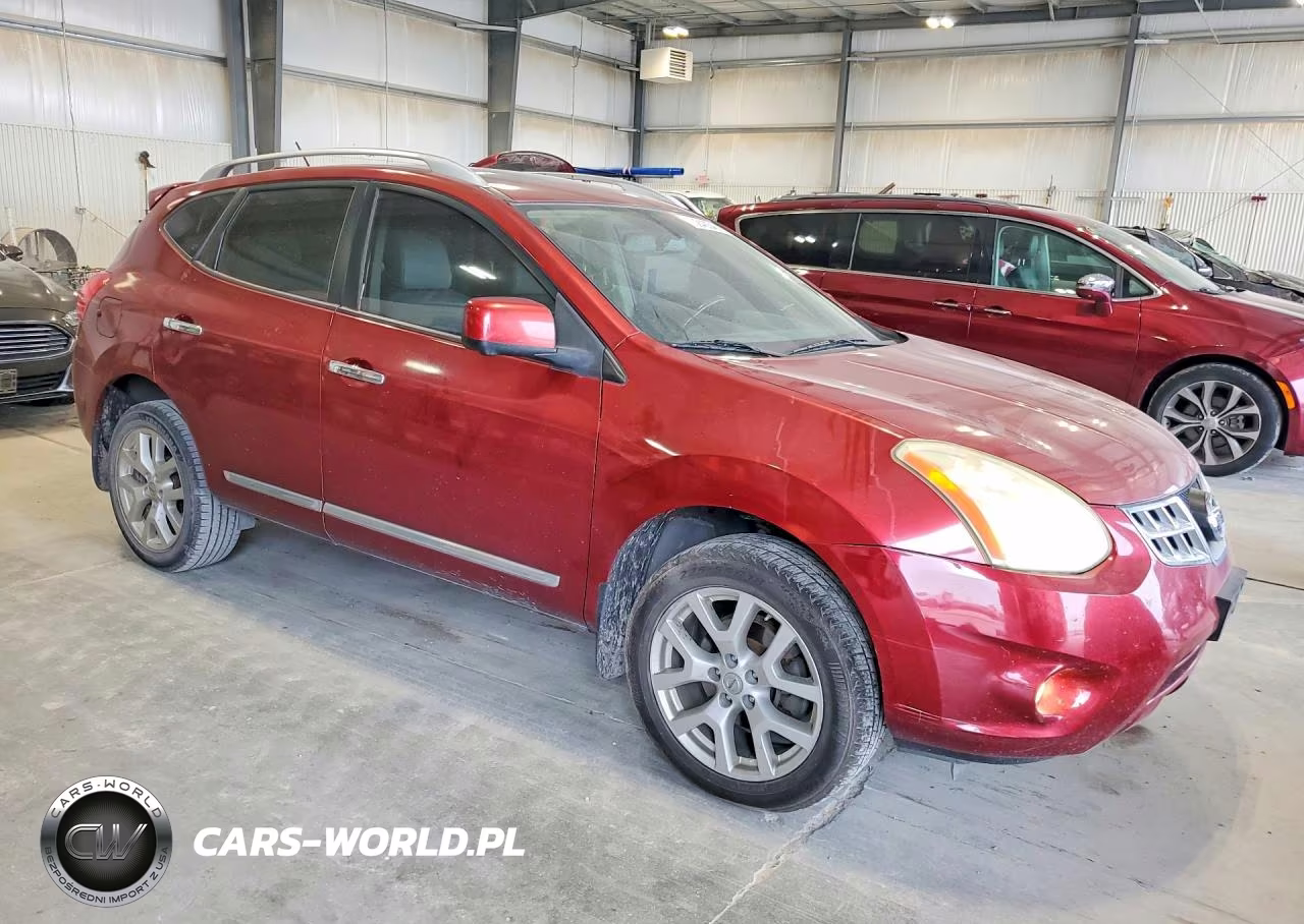 2013 Nissan Rogue S VIN:JN8AS5MV0DW655185 - 4
