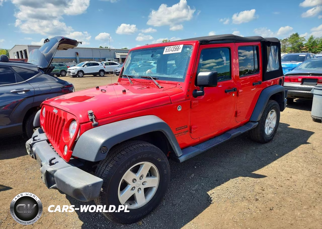2018 Jeep Wrangler Unlimited Sport – zdjęcie 1 z 12